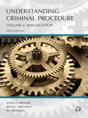 cover image of Understanding Criminal Procedure